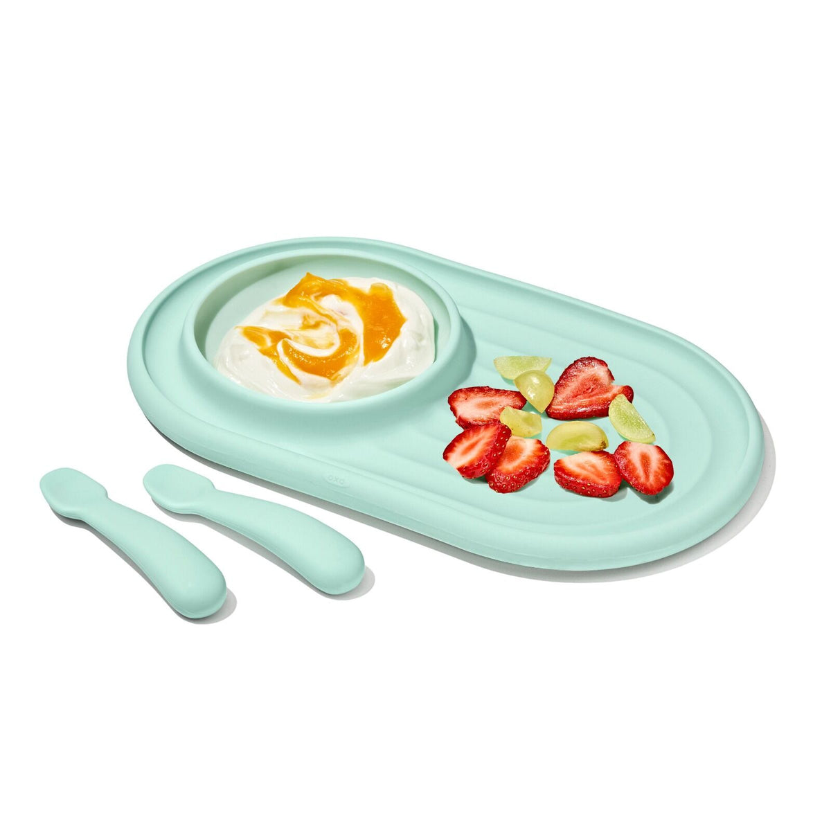 textured-suction-plate-and-spoons-set-3-piece-d8 tot_61177400_developmental-plate-2-spoon-set-opal_apdp_00_main.jpeg